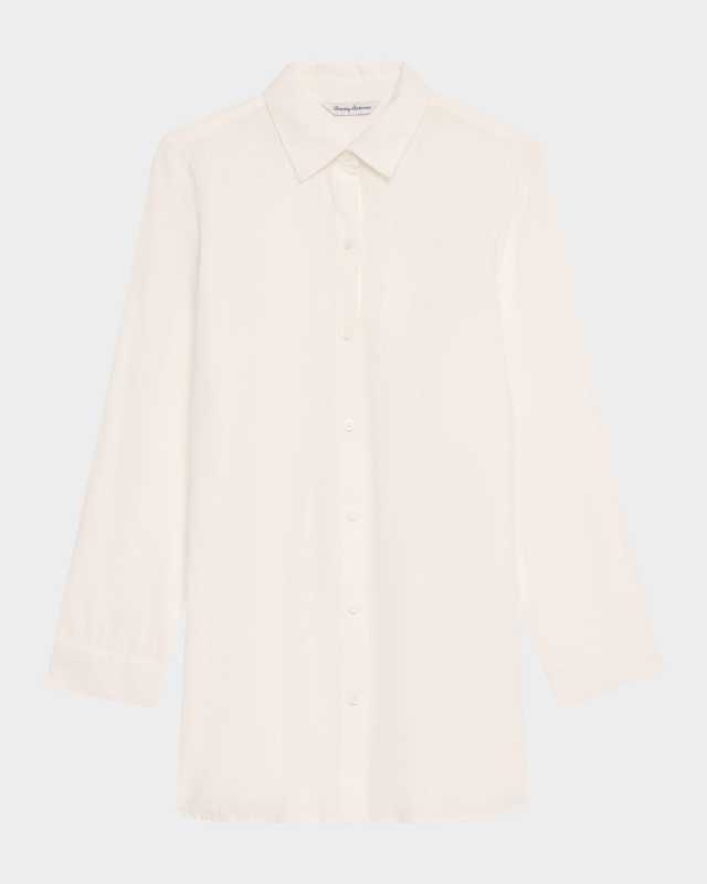 Shoreline Cotton Boyfriend Shirt